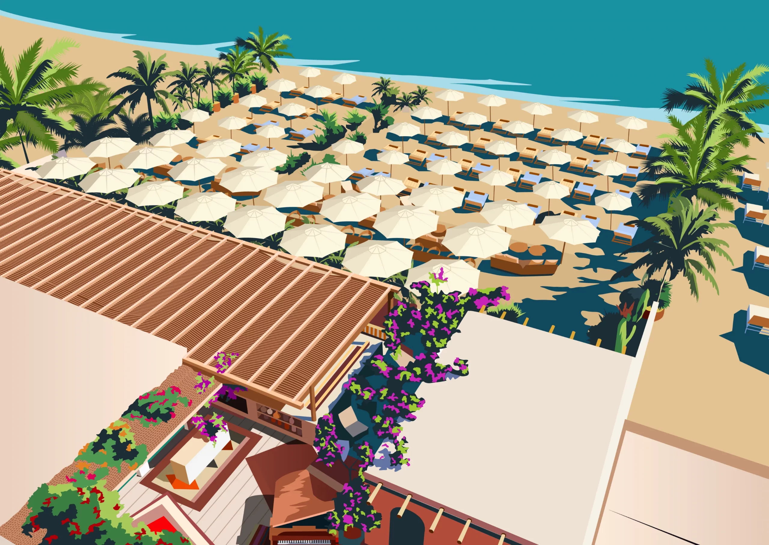 Copal Beach_Plage la croisette_Cannes